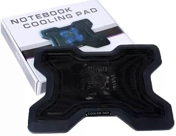Suporte Base Notebook - Com Cooler E Hub Usb Em Aluminio
