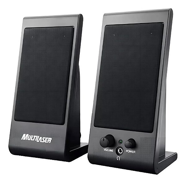 Caixa De Som Sp009 Multilaser C/ Entrada Para Fone De Ouvido