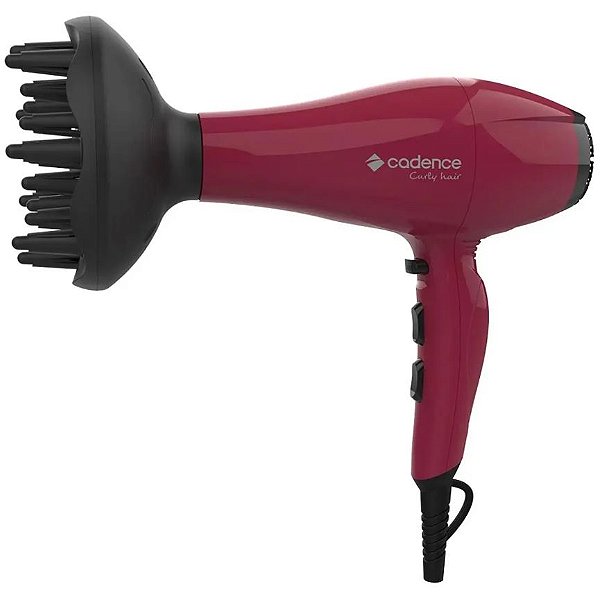 Secador de Cabelos Curly Hair Cadence com Difusor 220V SEC530