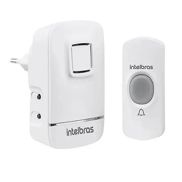 Campainha Eletrônica Intelbras Cib 100 Sem Fio Com Bateria