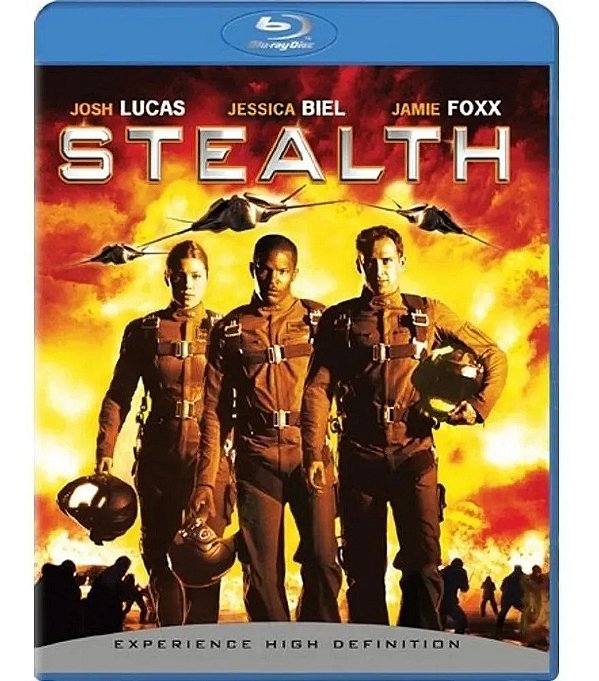 Blu-ray Stealth - Ameaça Invisível - Original & Lacrado