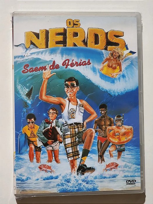 Dvd Os Nerds Saem De Férias 1987 Original Lacrado