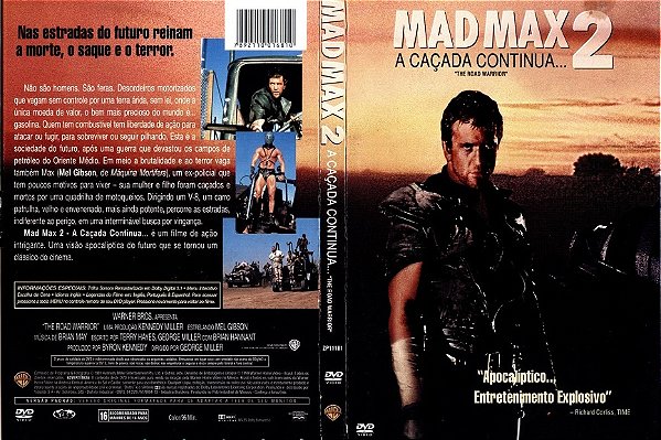 Dvd - Mad Max 2 A Caçada Continua
