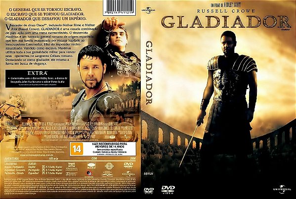 Dvd Gladiador - Russell Crowe