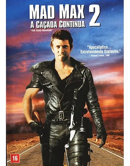Dvd - Mad Max 2 - A Caçada Continua - Mel Gibson * Lacrado