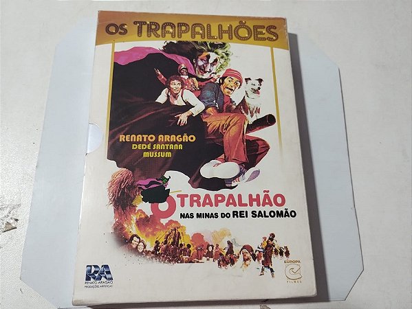 Dvd O Trapalhao Nas Minas Do Rei Salomao