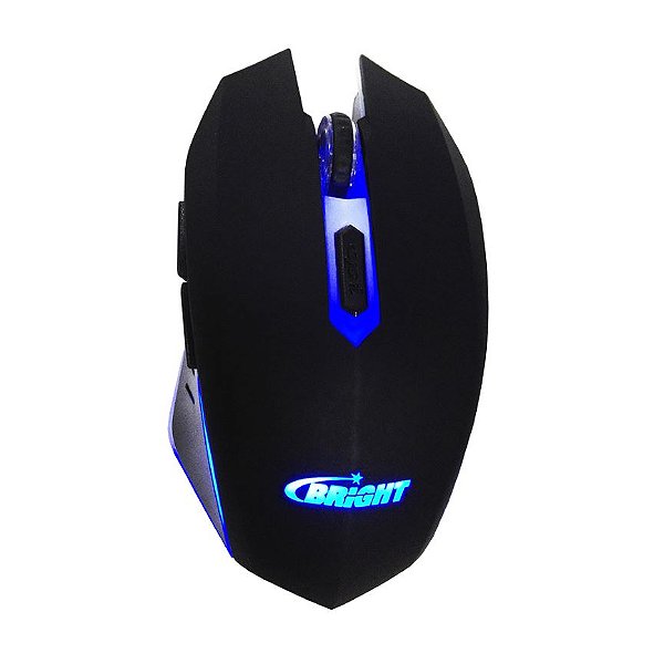 Mouse Bright 0472 Gamer Blue Led