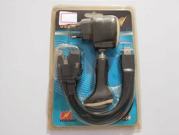 CARREGADOR  PARA  CELULAR E CARRO - 14 EM 1  LDT