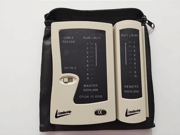 Testador de Cabos de Rede 8000 Leadership