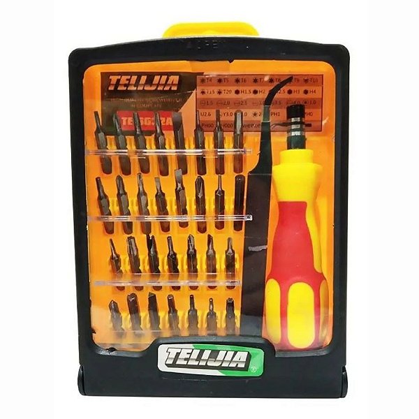 Kit Jogo de Chaves de Precisão com 32 Peças Telijia Te-6032a