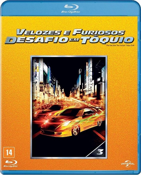 Blu-ray Velozes E Furiosos - Desafio Em Tóquio