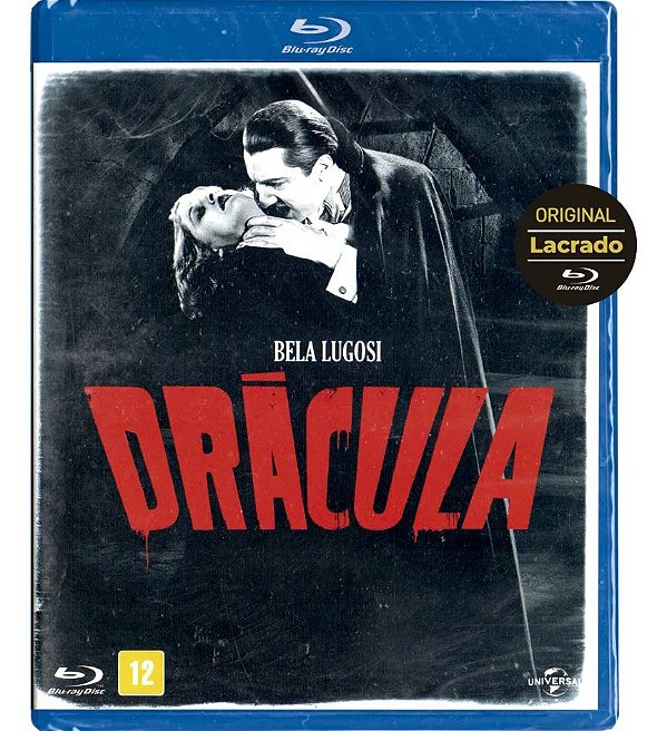 Blu-ray Drácula - Clássico Bela Lugosi Original Novo Lacrado
