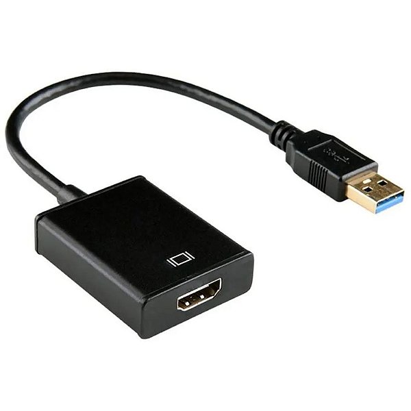 Adaptador Usb para Hdmi Conversor de Vídeo Usb para Hdmi