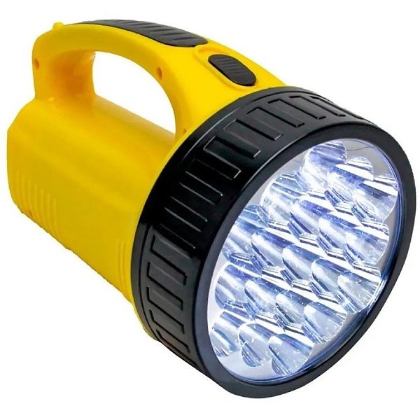 Lanterna Holofote 19 Leds Recarregável  Led-706 - 220v