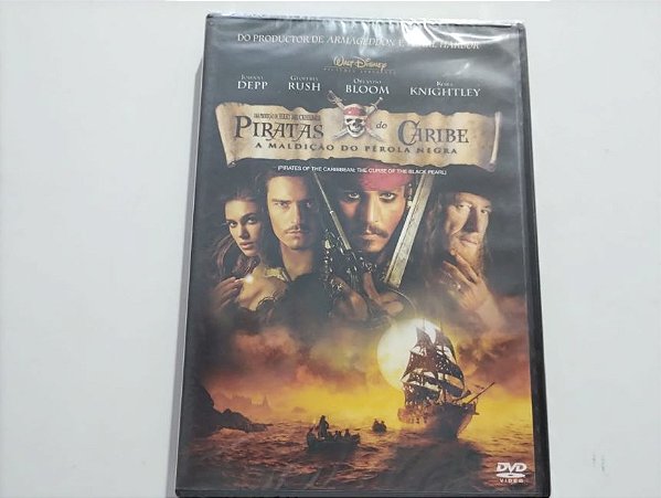 Dvd Piratas Do Caribe - A Maldição Do Pérola Negra (2003)