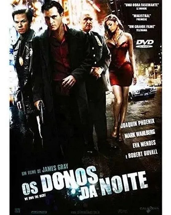 Dvd Os Donos Da Noite - Original E Lacrado