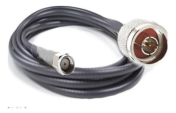 Adaptador Pigtail Conector Sma/n Macho rgc 58 40cm