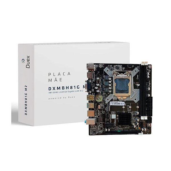 Placa Mãe Duex DXMBH81G M2 LGA1150 DDR3