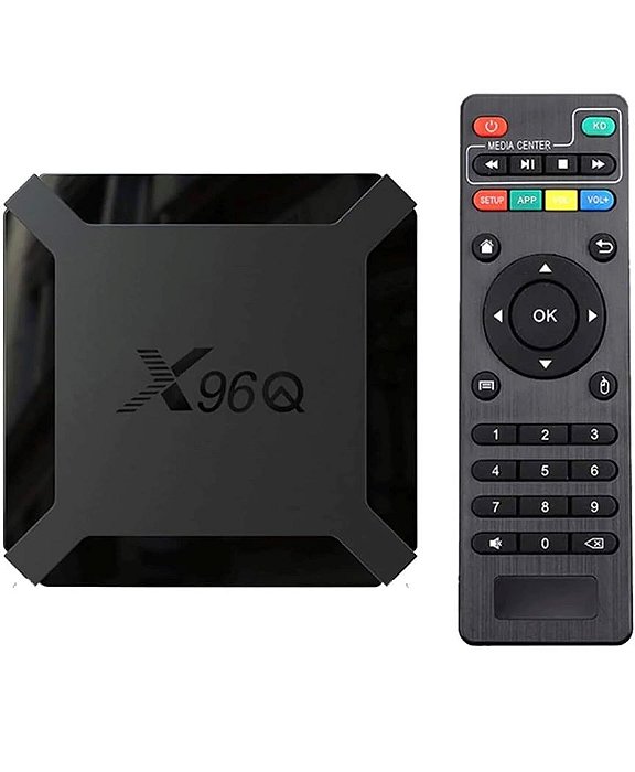 X96Q TV Box Android 10.0 4GB 64GB 4K Preto