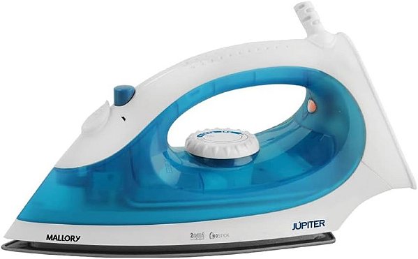 Ferro Mallory Jupiter a Vapor e Seco Branco/Azul