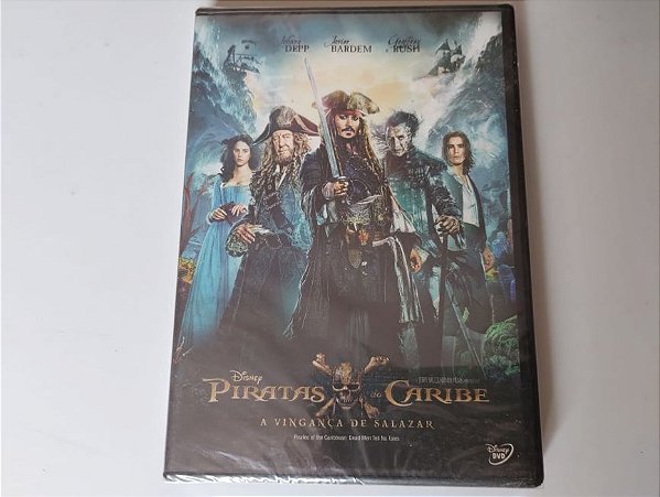DVD Piratas do Caribe A Vingança de Salazar