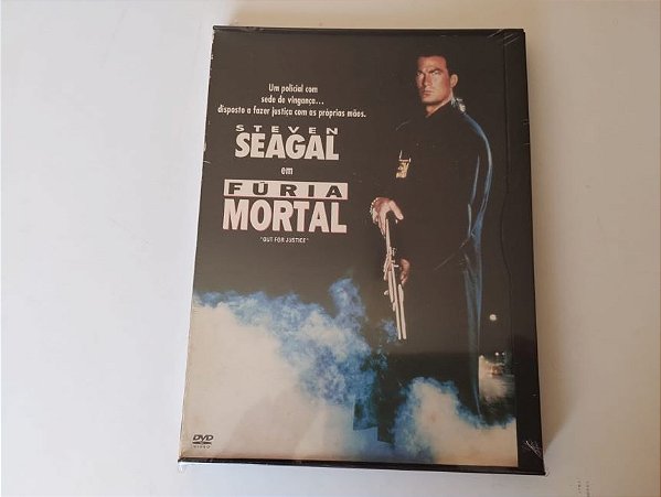 DVD Fúria Mortal com Steven Seagal