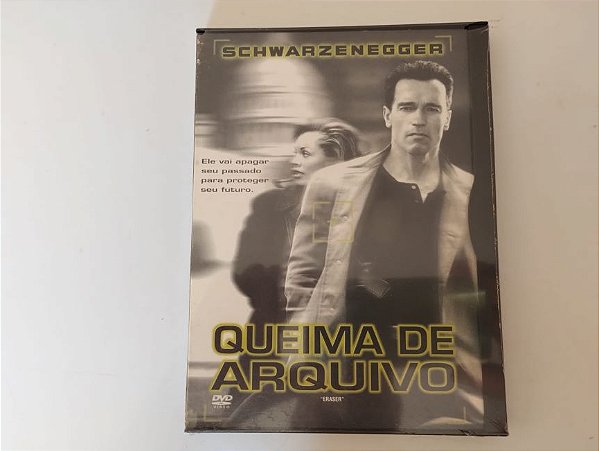 DVD Queima de Arquivo com Schwarzenegger
