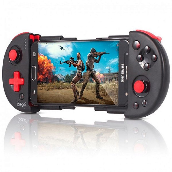 Controle Joystick Gamepad Bluetooth para Smartphone Ípega - PG-9087