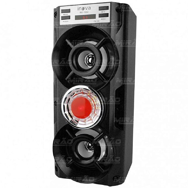 Caixa de Som Bluetooth 10W USB/FM/P2 Preto - RAD-10042