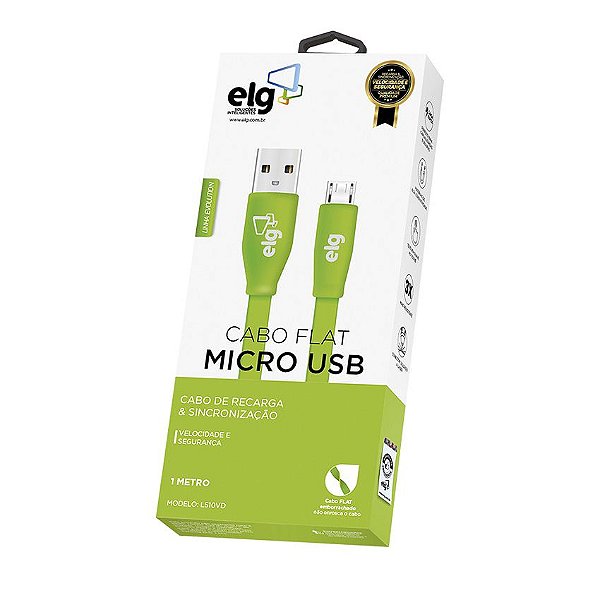 Cabo ELG Micro USB L510VD Flat 1