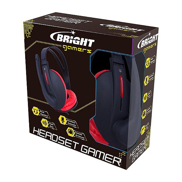 Headset Bright 0206 gamer