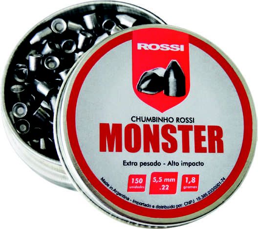 Chumbinho Rossi Monster  5,5MM (150UN)