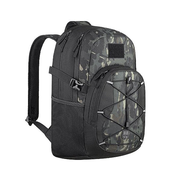 Mochila Paisana Brforce - Preto e Multicam Black