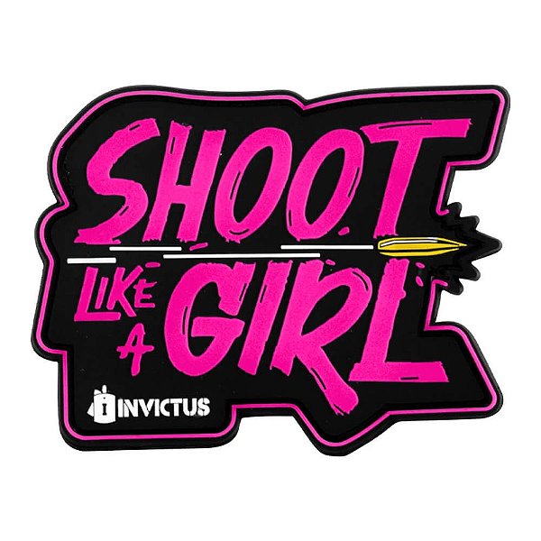 Patch Shoot Like a Girl - Invictus