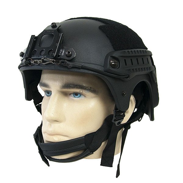 CAPACETE TÁTICO IBH-X  - BLACK