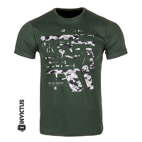 CAMISETA- INVICTUS - CONCEPT GLOCK PARTS