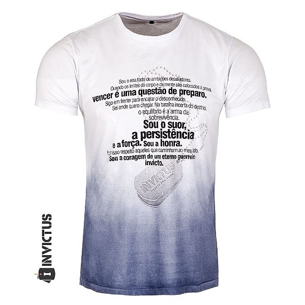 CAMISETA- INVICTUS - CONCEPT MANIFESTO