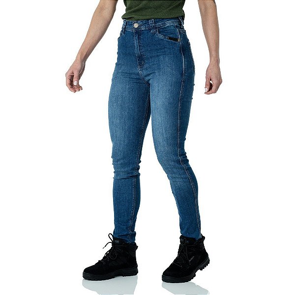 Calça Jeans Fem. Invictus Skadi - Azul Oceano