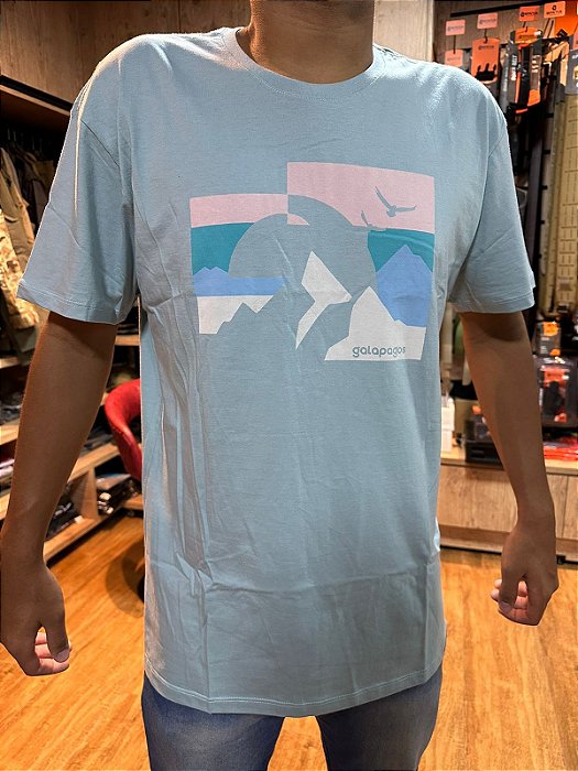 Camiseta  Annapurna Unissex Galapagos - Turquesa