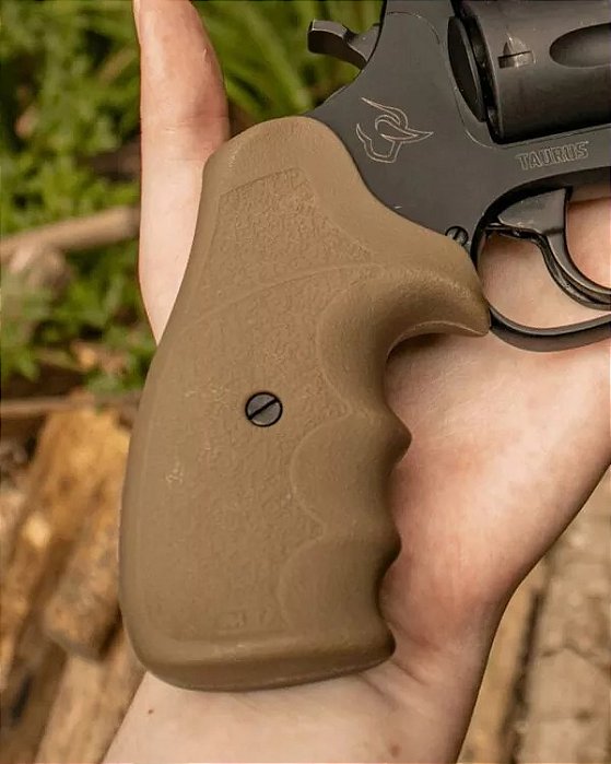 Empunhadura em Polímero para Revolver Taurus Modelo Bold Grip - MBT