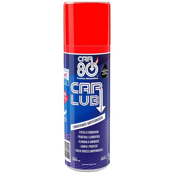 Desengripante / Lubrificante Anti Ferrugem Spray Carlub 300ml Snapon
