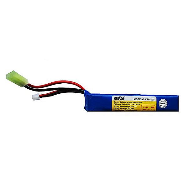 Bateria Lipo FFB-005 11.1V 900mAh - 15C