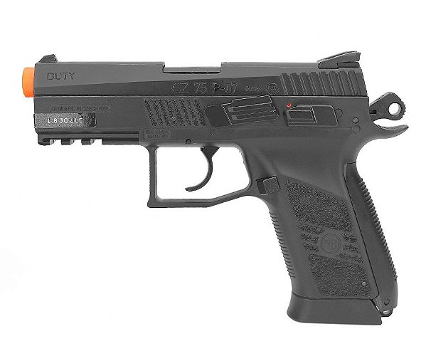 Pistola Airsoft  NBB CO2 CZ 75 P-07 Duty - ASG