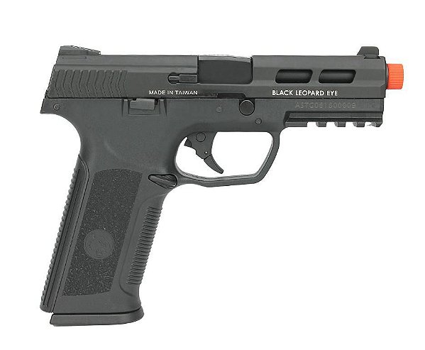 Pistola Airsoft  GBB Green Gás  BLE-XAE - Black - ICS