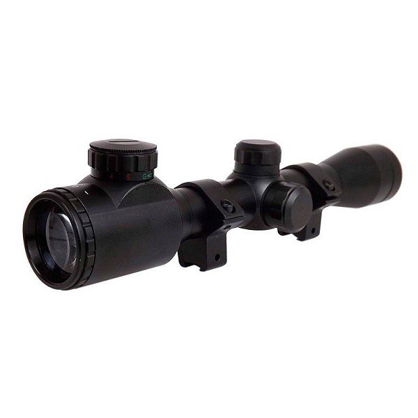 LUNETA PONTARIA 4X32EG COM RETÍCULO LUMINOSO (22MM) - BUSHNELL