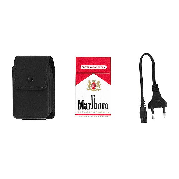 Aparelho de Choque Elétrico - Caixa Cigarro Marlboro