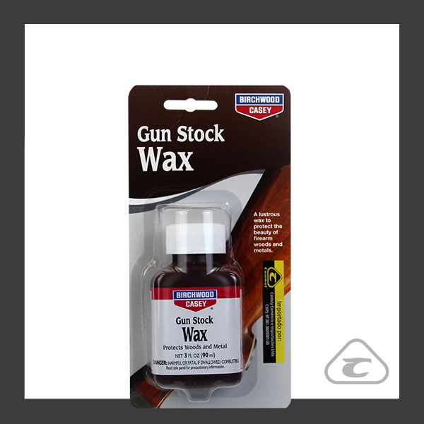 Cera para coronha - gun stock wax - Birchwood casey