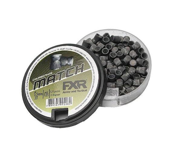 CHUMBINHO FXR MATCH 5,5MM (125UN)