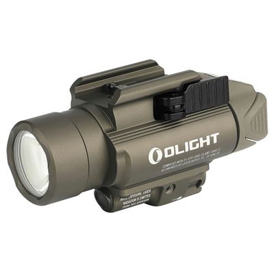 Lanterna para pistolas Baldr RL com laser tan 1120 lúmens - Olight