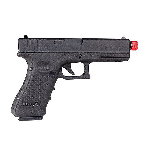 Pistola Airsoft GBB Green Gás Glock R17 Blowback - ROSSI